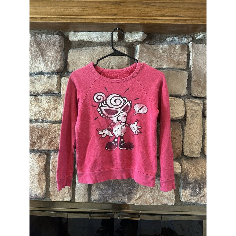 Hysteric Glamour Mini Sweatshirt Long Sleeve Funland Pink JAPAN SZ 140 XS/S/P